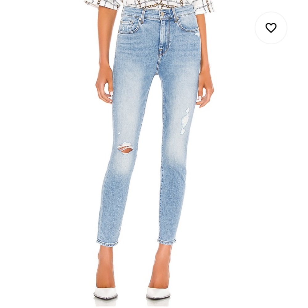 7 For All Mankind skinny Ankle Jeans NWT